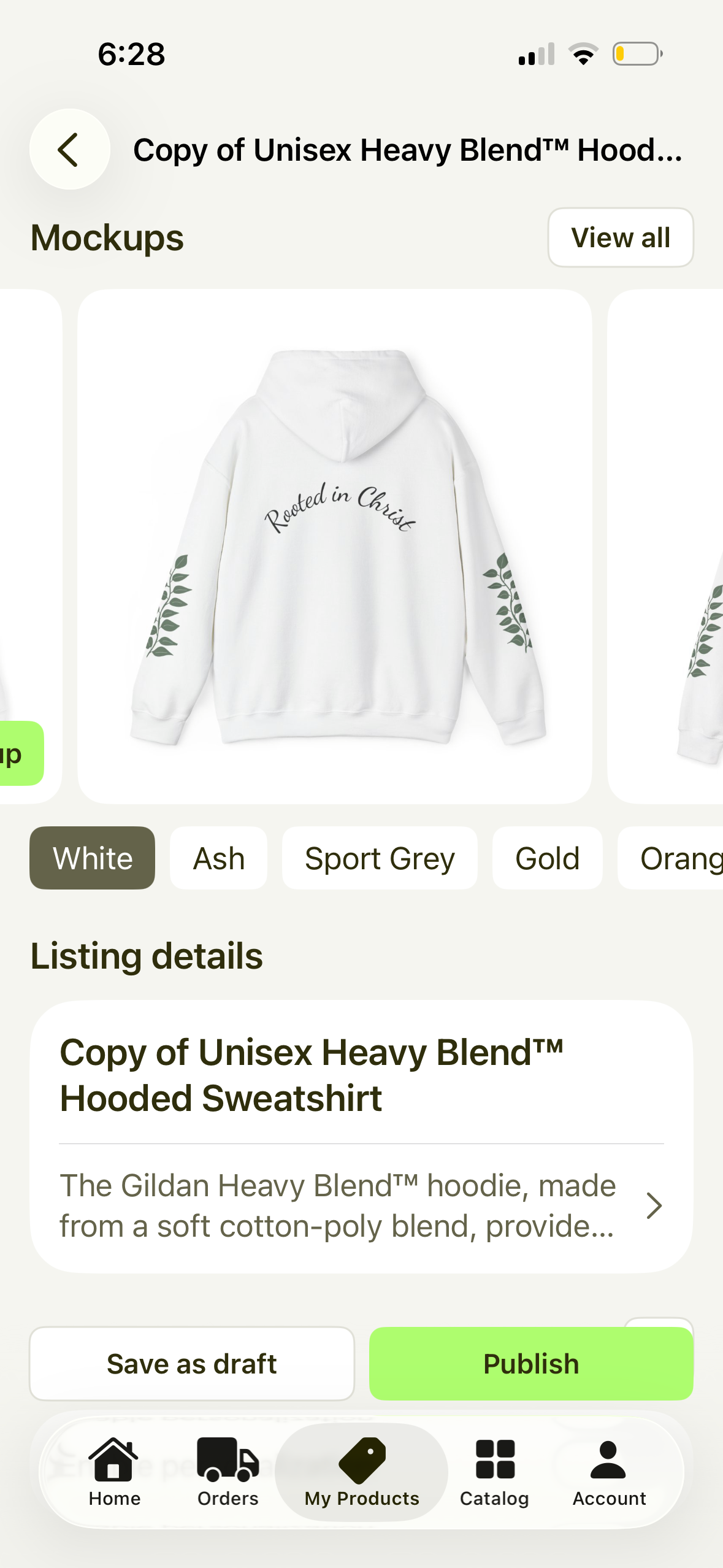 Heavy Blend Hooded Sweatshirt